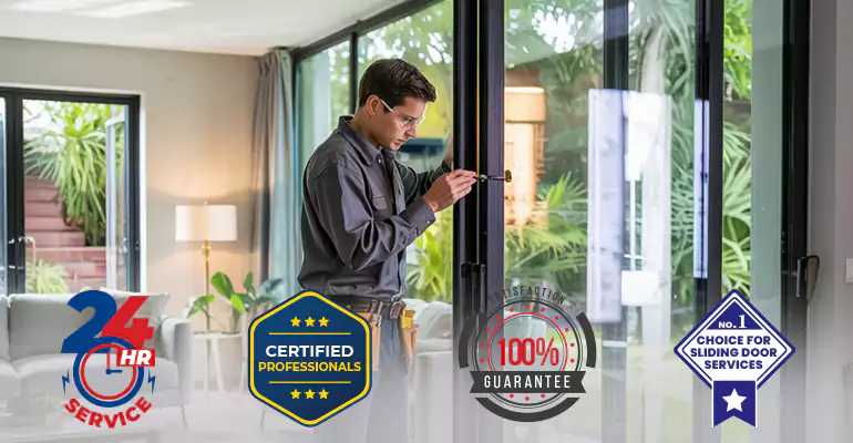 Residential Automatic Sliding Door Replacement Plantation