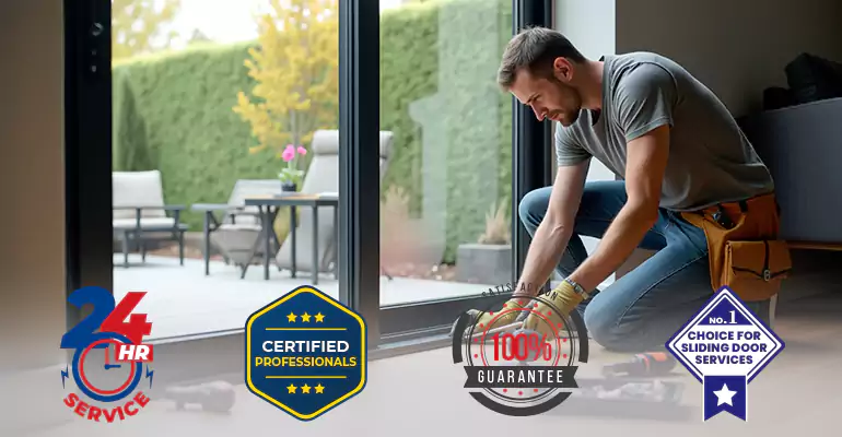 Andersen Patio Door Vinyl Repair in Plantation