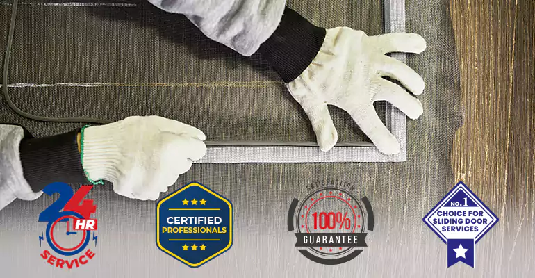 Commercial Mesh Door Repair in Plantation