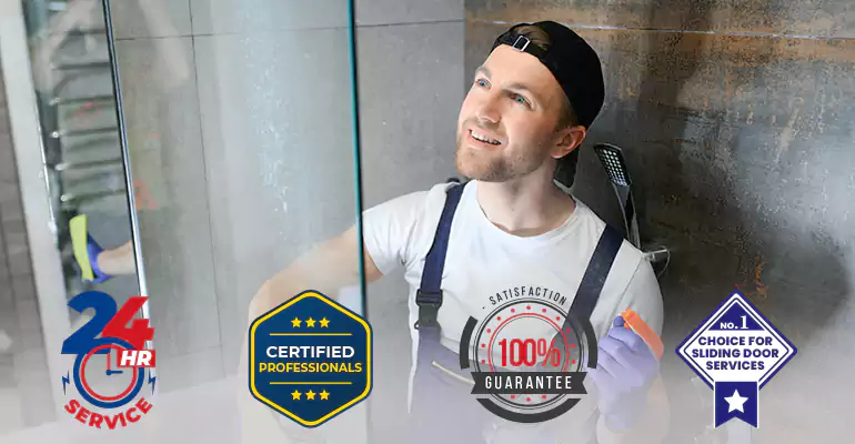 Bathroom Shower Door Repair in Plantation