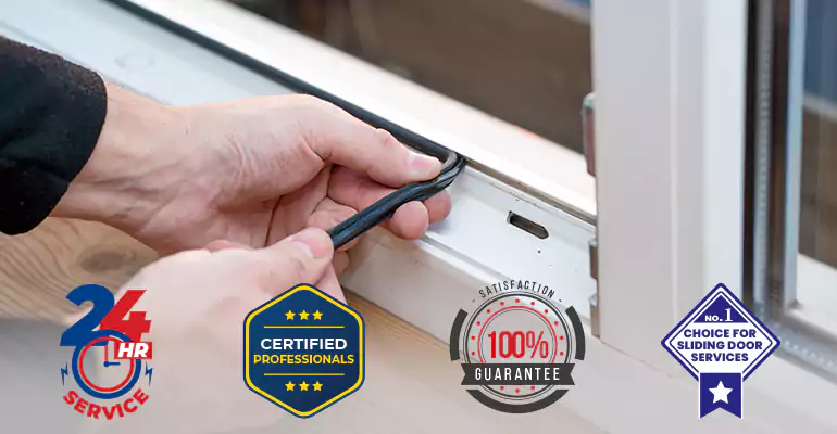 Sliding Glass Door Track Repair and Cost Estimate in Plantation