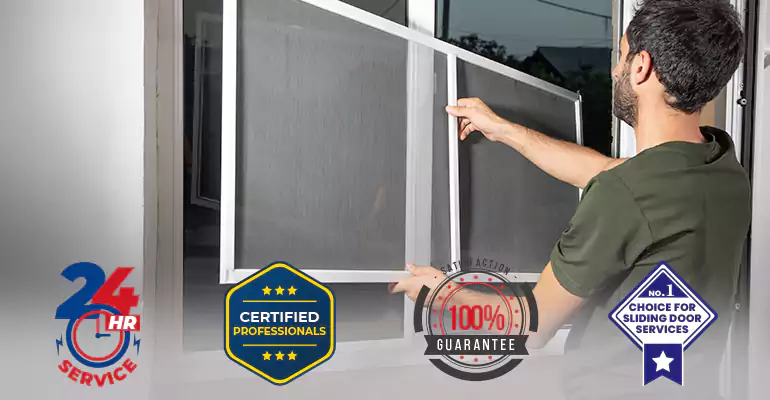 Sliding Screen Door Frame Repair in Plantation
