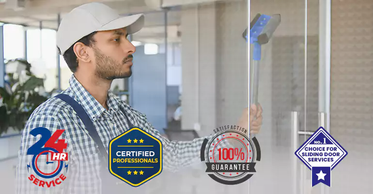 Frameless Shower Door Repair in Plantation