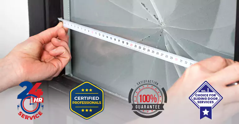 Residential Sliding Door Glass Repair in Plantation
