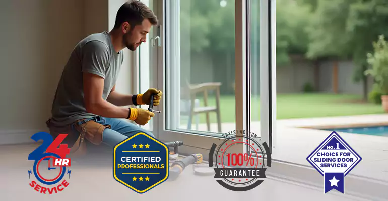 Sliding Door Track Repair in Plantation, FL