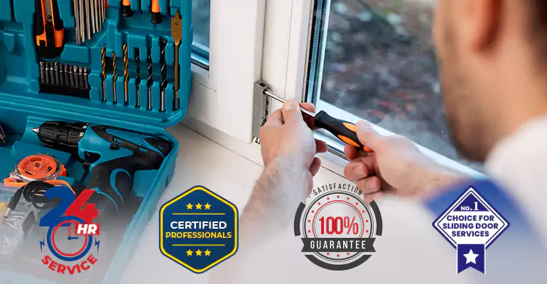 Sliding Patio Door Squeaks Repair Near Me in Plantation