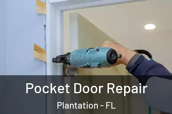 Pocket Door Repair Plantation - FL