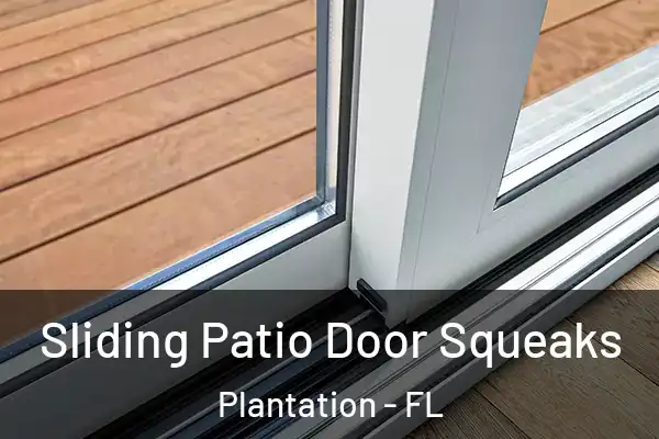 Sliding Patio Door Squeaks Plantation - FL