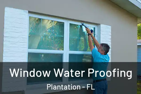 Window Water Proofing Plantation - FL